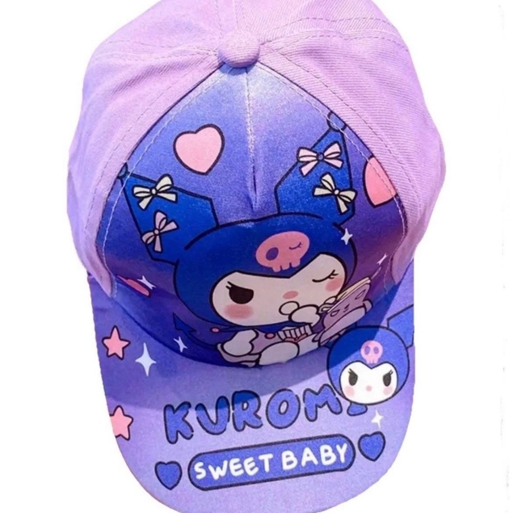 Hello Kitty -Anime- Cartoon Character-Kuromi Kids baseball Hat